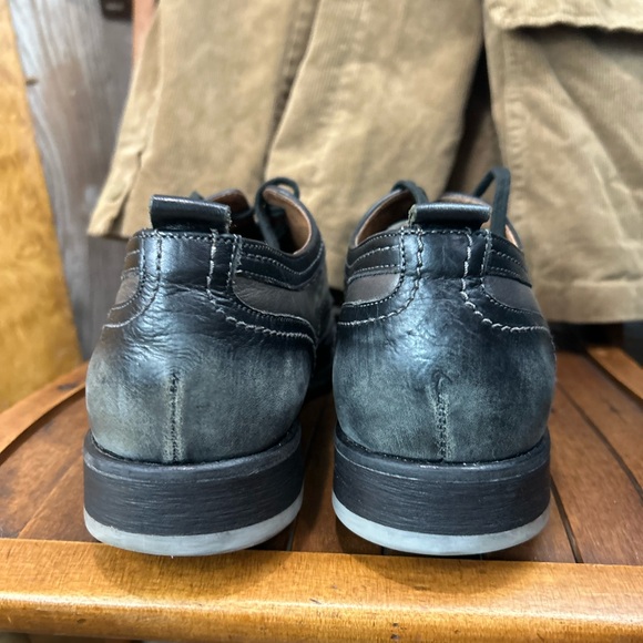 J & M Johnston & Murphy Men’s Oxford Wingtip Quarter Brogue Spectator Sz 10.5 - Picture 5 of 8